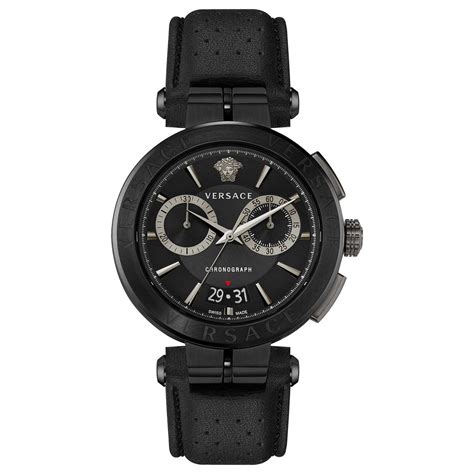 versace ve1d01420|Versace VE1D01420 Aion men's watch 45 mm .